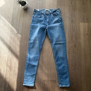 Levi's 721 High Rise Skinny Classic Blue Women's Jeans